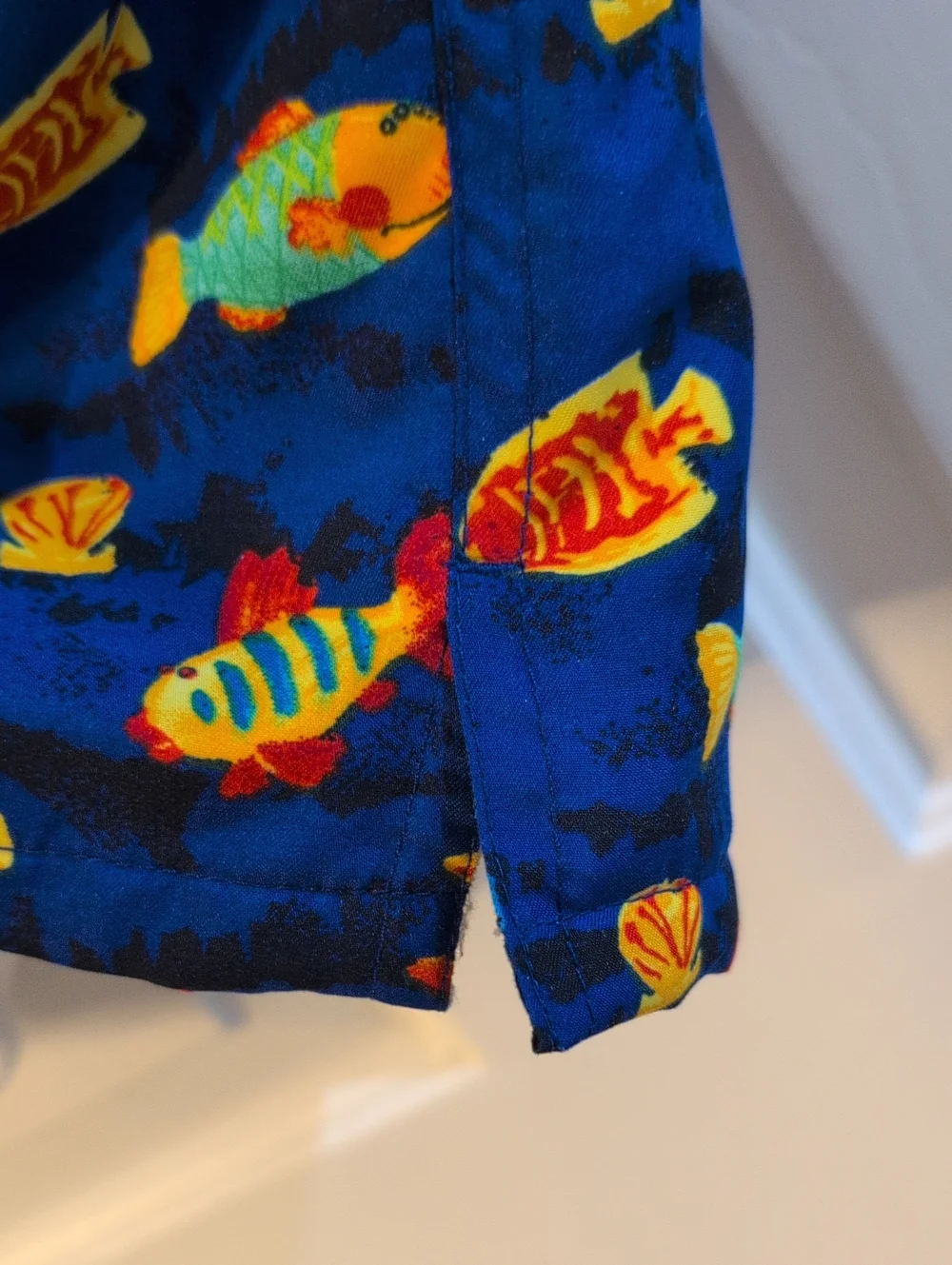 Kids' Towel Fish Print Shirt